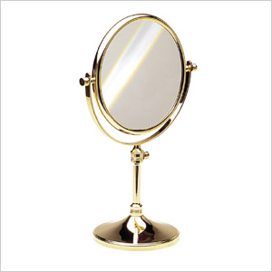 Ayna, Tezgah Üstü, Çift Yönlü, Büyüteçli 2x-99132/CR,Traş / Makyaj Aynaları
